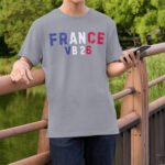 Franciaország VB 2026 Szurkolói Póló – Football Fan Dizájn - Image 2