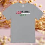 Jordánia VB 2026 Szurkolói Póló – Football Fan Dizájn
