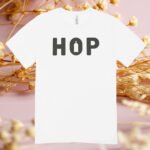 Hip-Hop Feliratos Póló – Urban Streetwear Dizájn