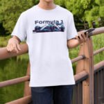 F1 Kék Autó Formula 1 Felirattal – Egyedi Grafikával - Image 2
